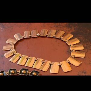 Vintage signed Renoir necklace 16.5in